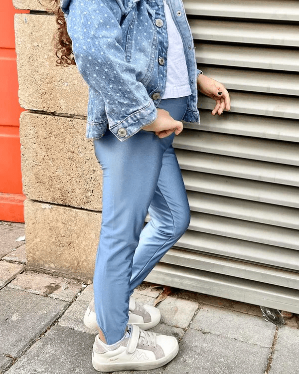 טייץ רגלית מבריק מידה 4